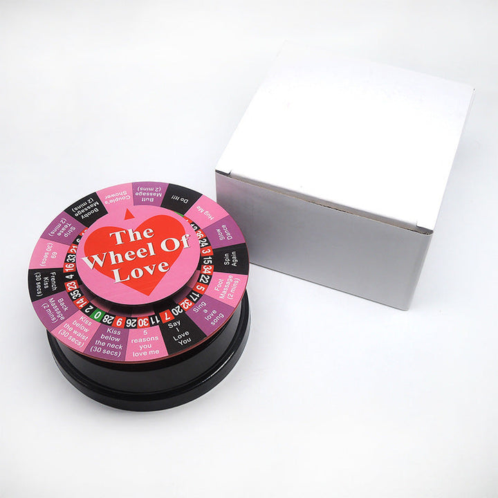 Couples Spin Wheel Game for Playful Romantic Date Nights
