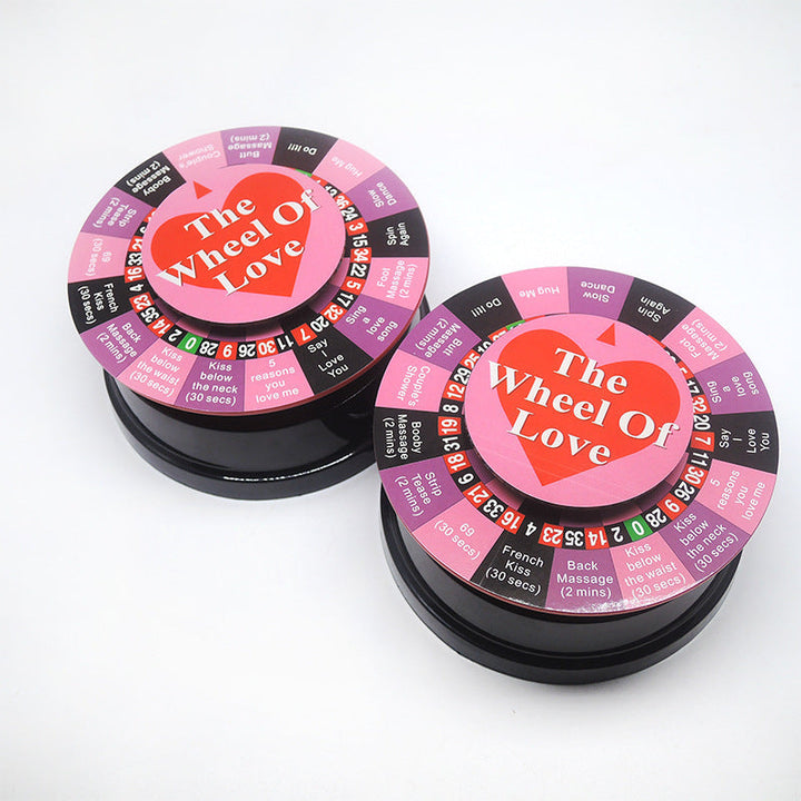 Couples Spin Wheel Game for Playful Romantic Date Nights