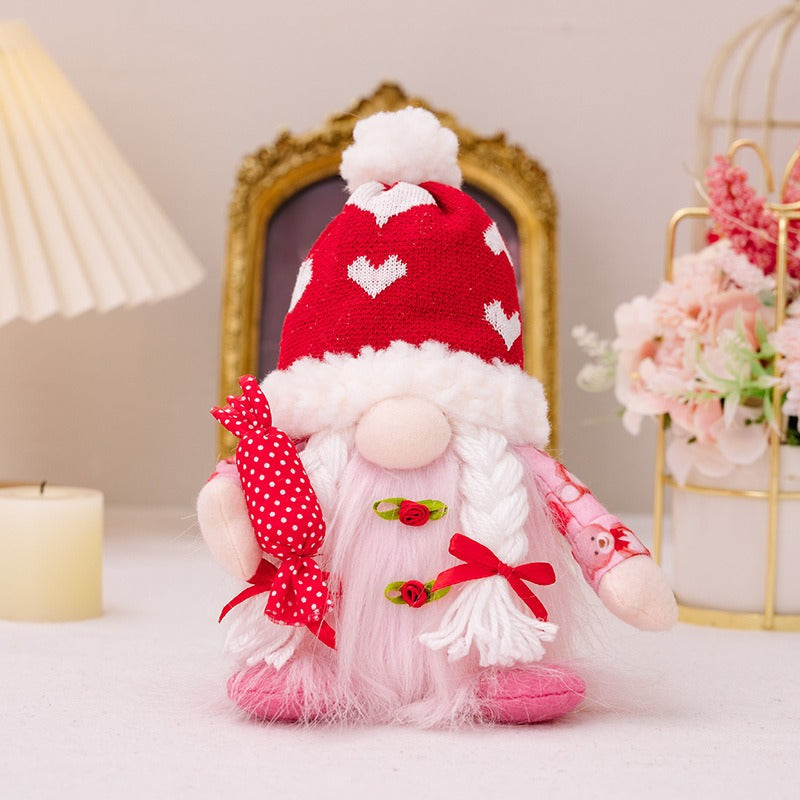 Couple Christmas Ornament with Warm Illuminated Glow