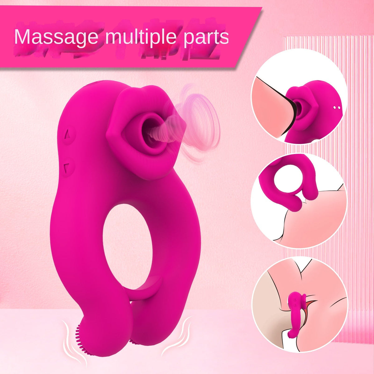 Couples Vibrating Ring for Shared Dual Stimulation