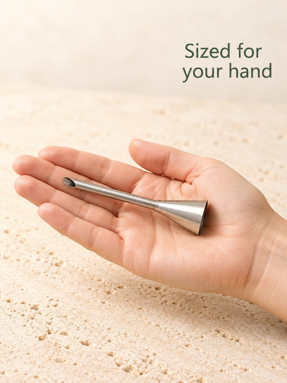 Cream Puff Filling Nozzle, 304 Stainless Steel Piping Tip