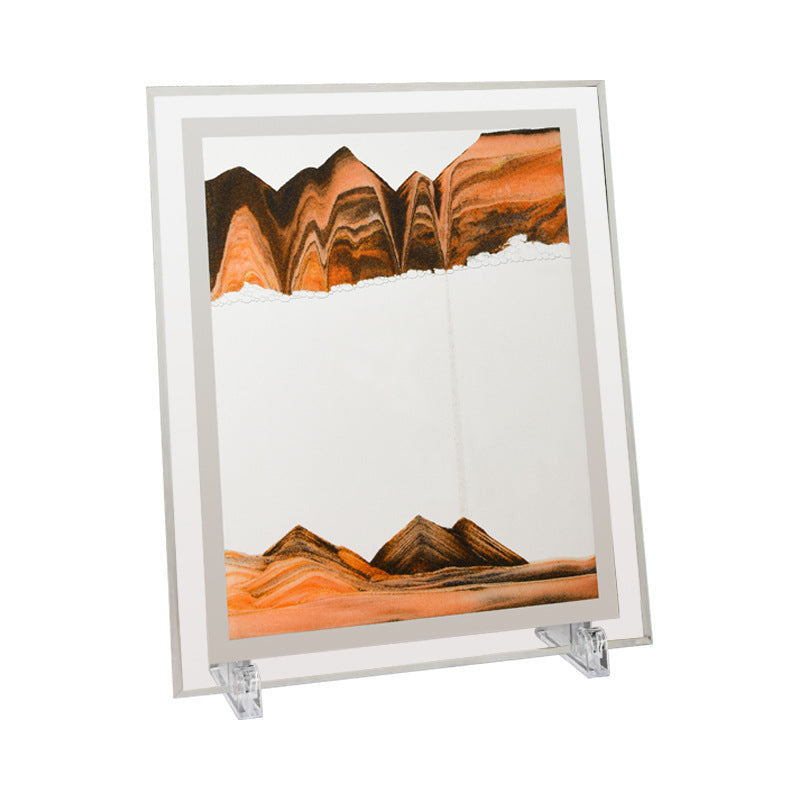 3D Quicksand Art Frame – Calming Desk Decor Piece