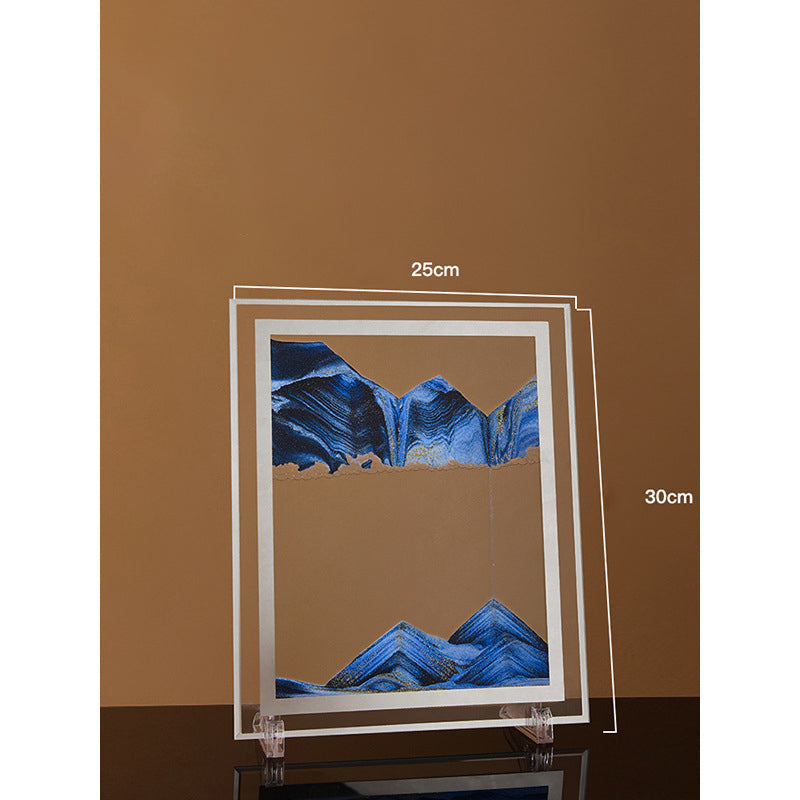3D Quicksand Art Frame – Calming Desk Decor Piece