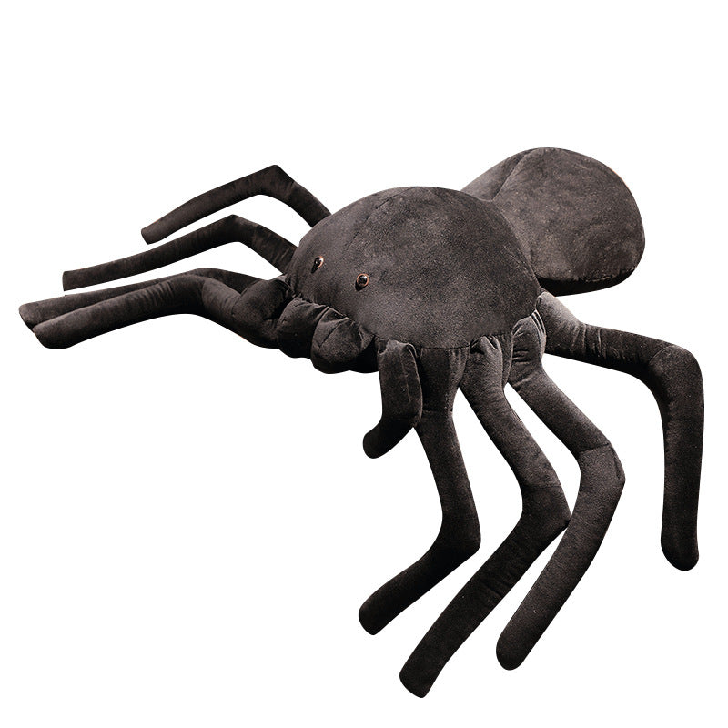 Oversized Spider Plush for Spooky Decor and Pranks