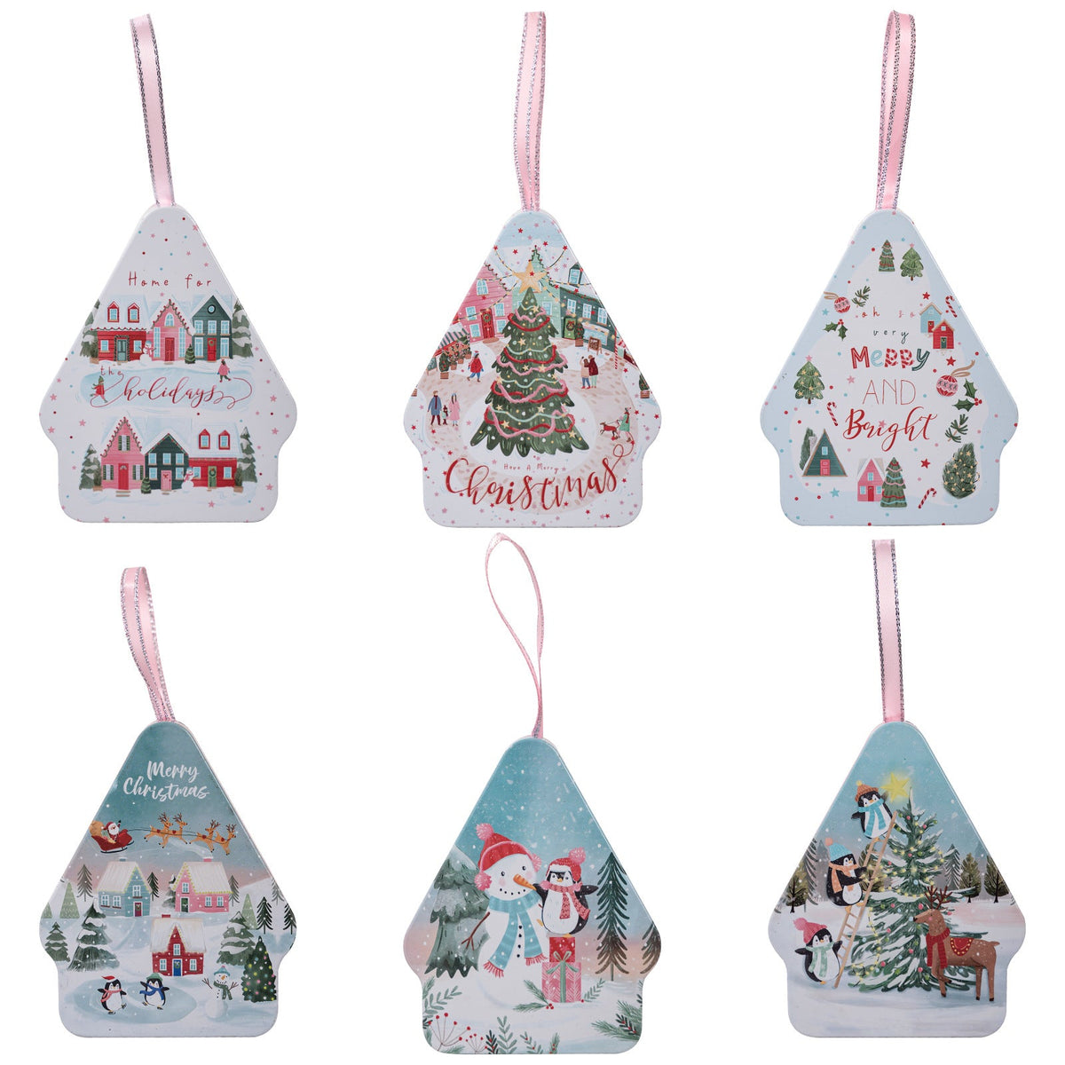 Christmas Candy Boxes That Become Charming Tree Ornaments