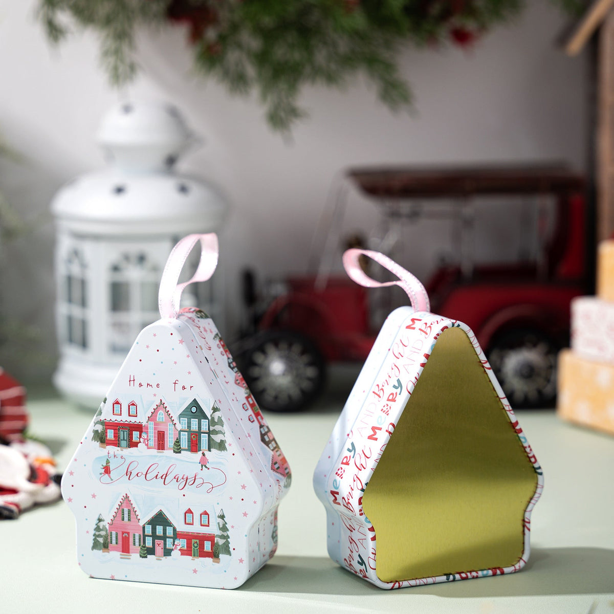 Christmas Candy Boxes That Become Charming Tree Ornaments