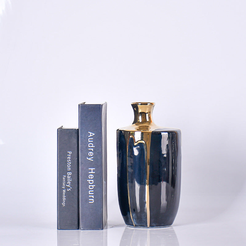 Ceramic Vase for Modern Glamour Living Room Styling