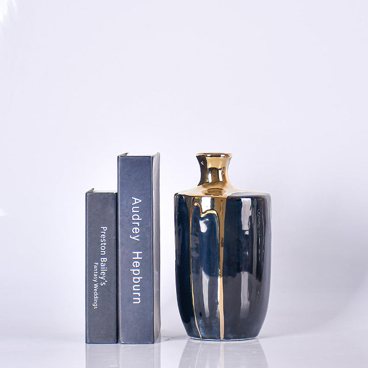 Ceramic Vase for Modern Glamour Living Room Styling