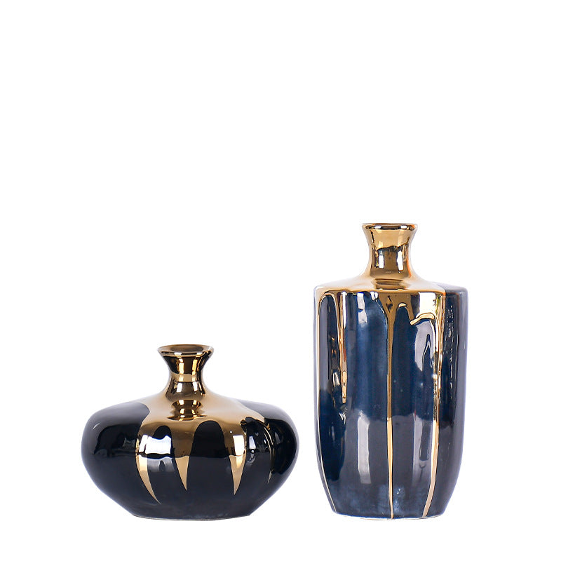 Ceramic Vase for Modern Glamour Living Room Styling