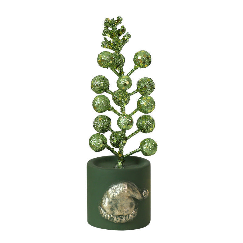 Christmas Fruit Branch Decor for Sparkling Tabletop Displays