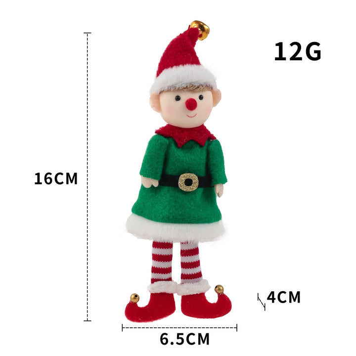 Christmas Elf Ornament for Playful Holiday Tree Decor