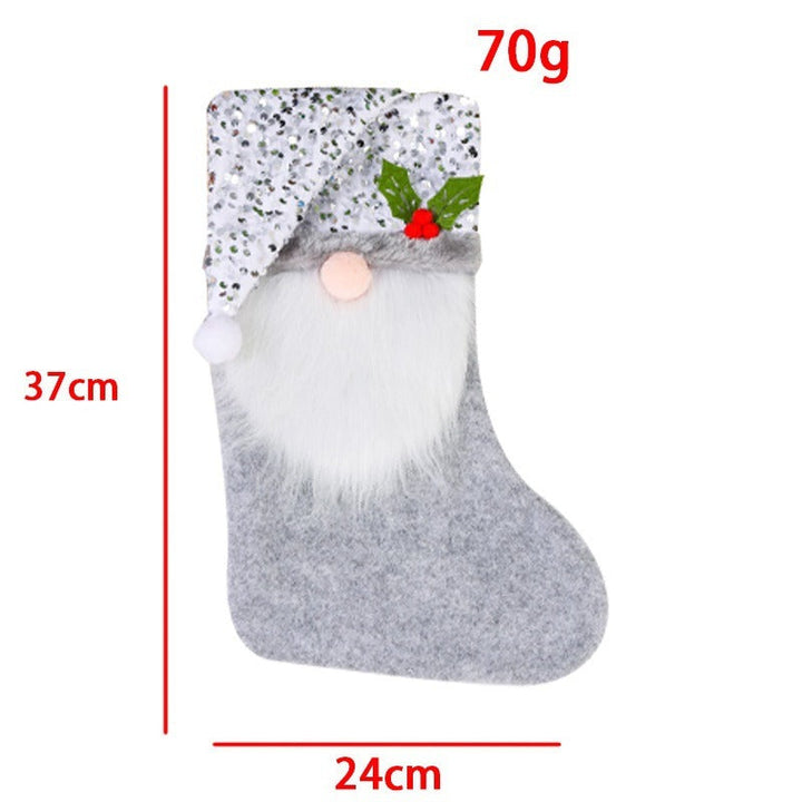 Christmas Stocking Gift Bag for Festive Small Gifts