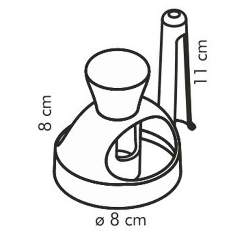 Homemade Doughnut Cutter Set with Plunger and Tongs