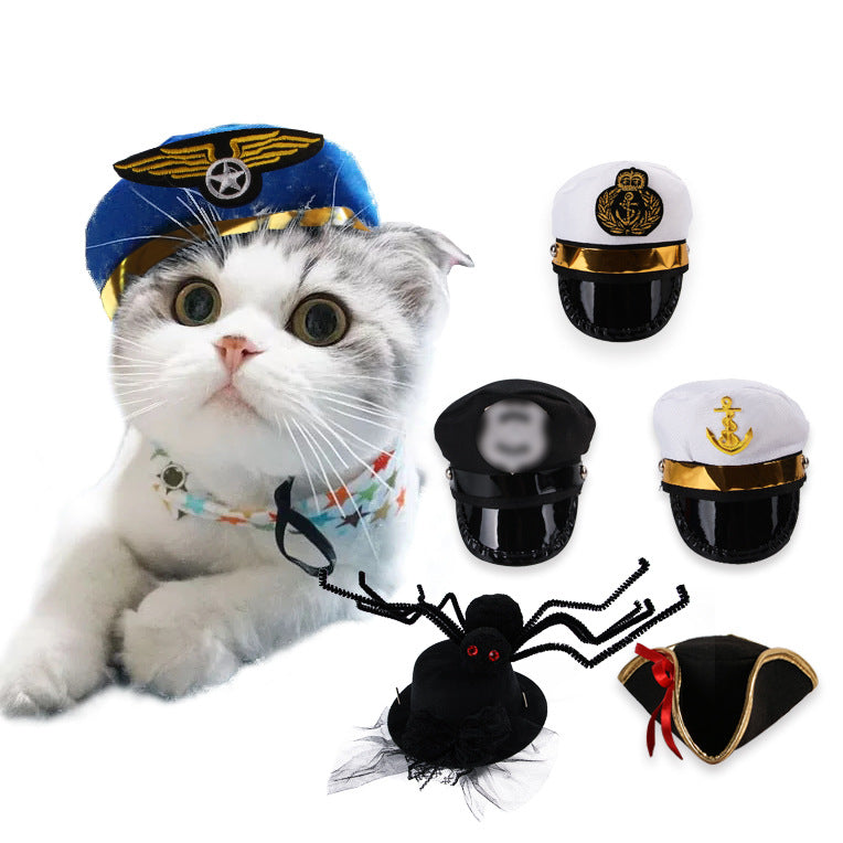 Pet Halloween Hats for Cats & Small Dogs, Photo-Ready