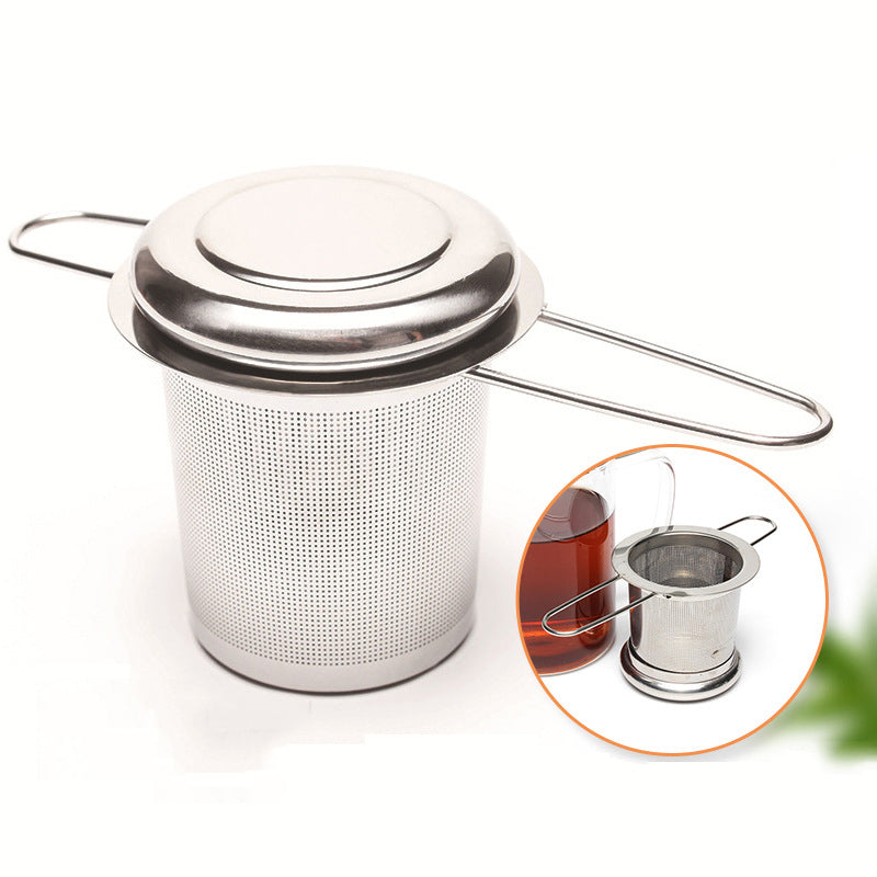Stainless Steel Tea Infuser With Folding Handles