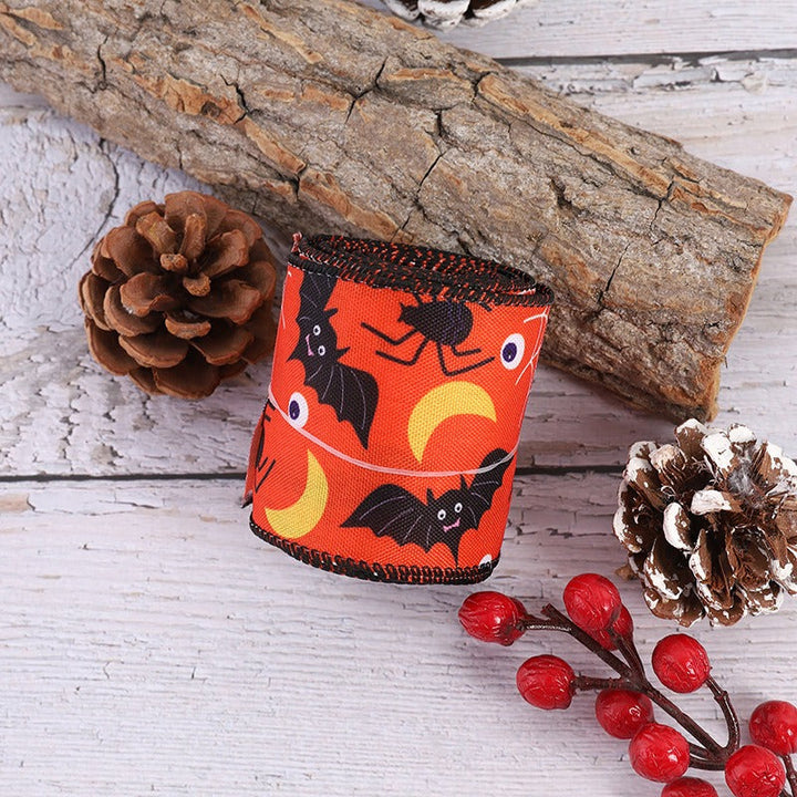 Halloween Decorative Ribbon for DIY Crafts & Party Décor