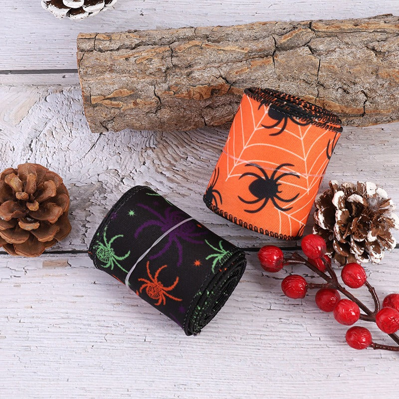 Halloween Decorative Ribbon for DIY Crafts & Party Décor