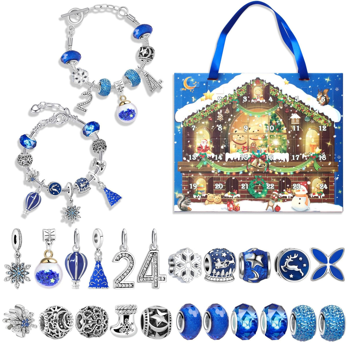 Christmas Bracelet Blind Box Advent Calendar Set