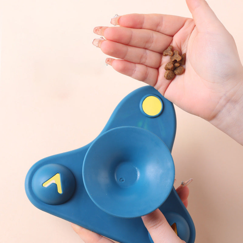 Rotating Cat Treat Dispenser for Playful Enrichment
