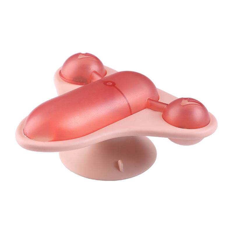 Rotating Cat Treat Dispenser for Playful Enrichment