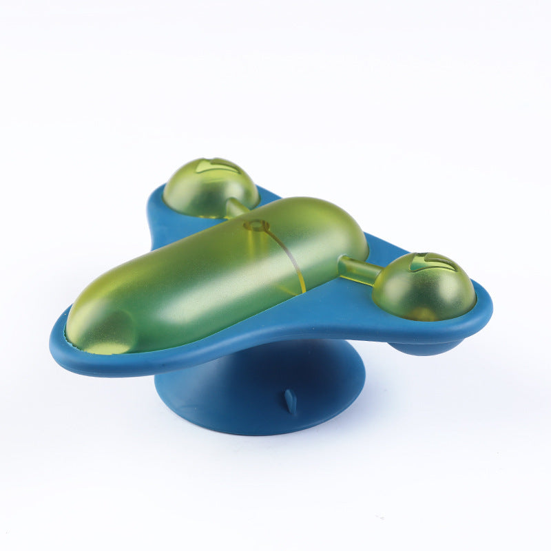 Rotating Cat Treat Dispenser for Playful Enrichment