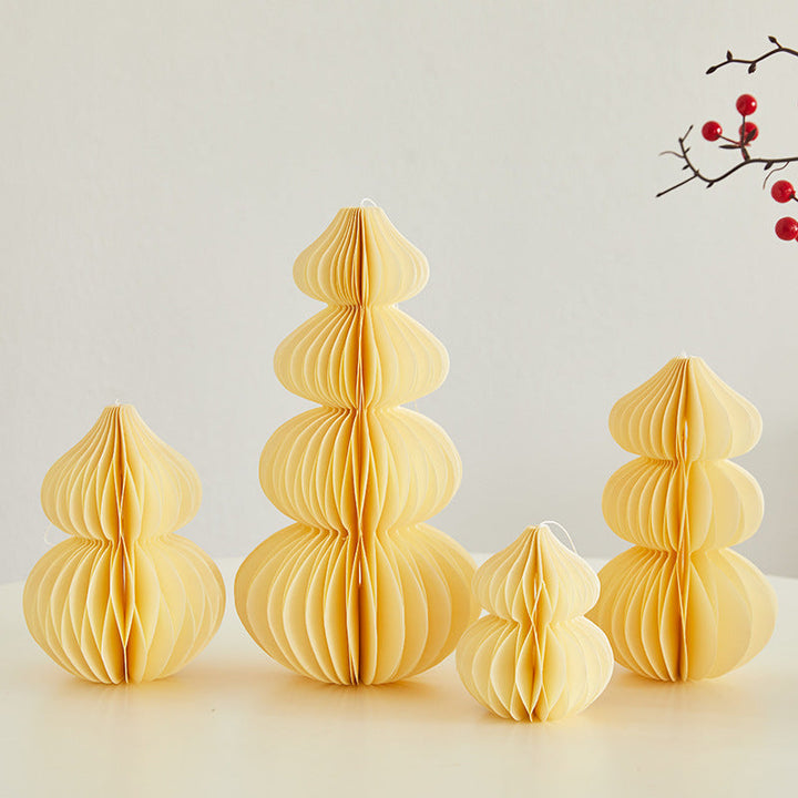 Paper Folding Gourd Ornament for Festive Home Decor