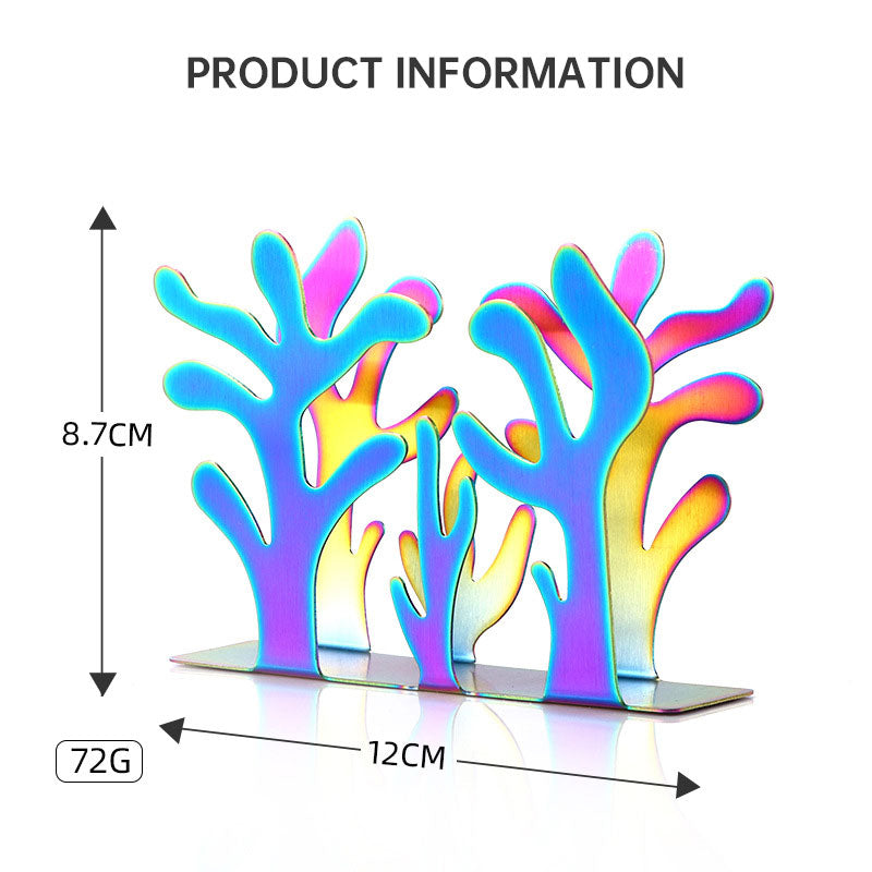 Coral Paper Towel Holder Stainless Steel Tabletop Stand