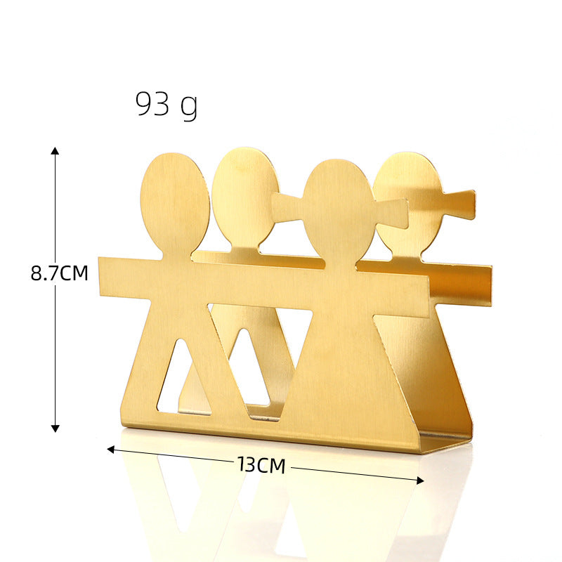 Coral Paper Towel Holder Stainless Steel Tabletop Stand