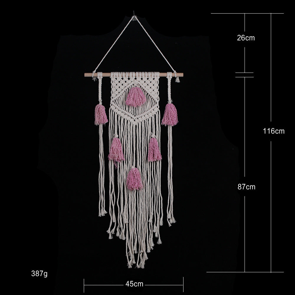 Bohemian Wall Tapestry for Warm, Textured Room Decor