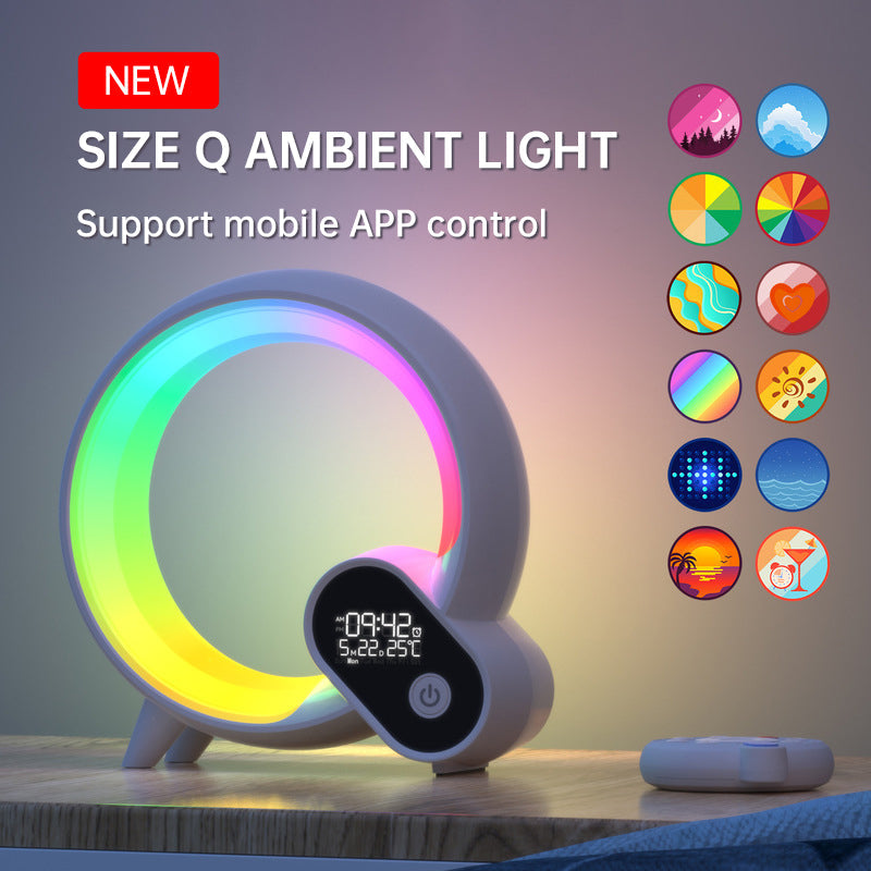 Smart Alarm Clock With Sunrise Ambient Light & App