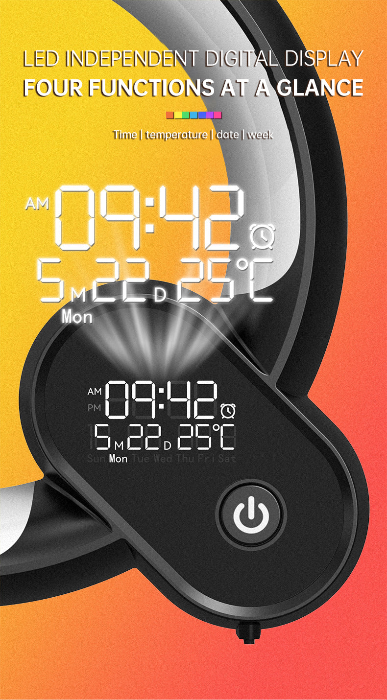 Smart Alarm Clock With Sunrise Ambient Light & App