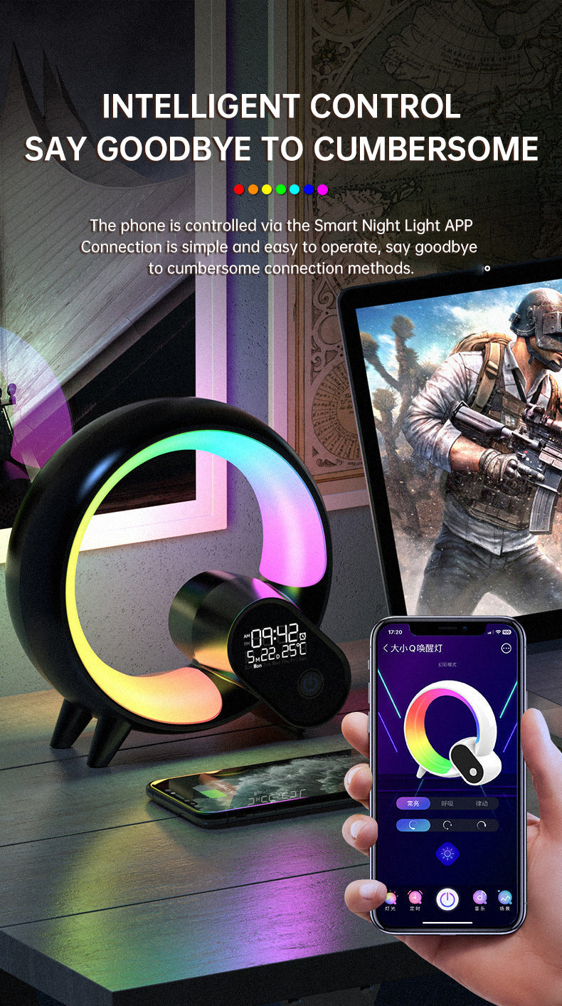 Smart Alarm Clock With Sunrise Ambient Light & App