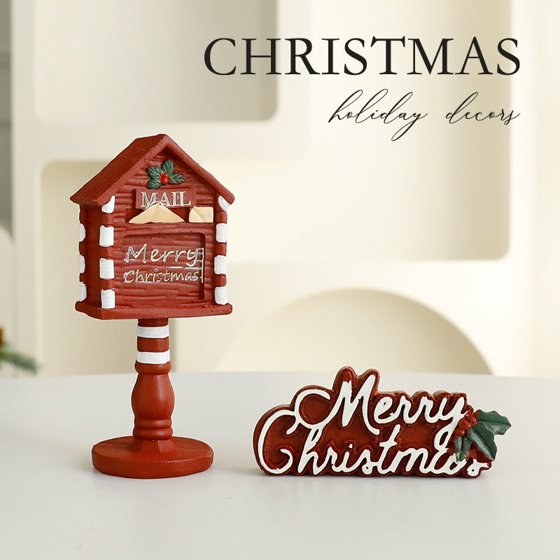 Christmas Tabletop Decor Set for Instant Holiday Style