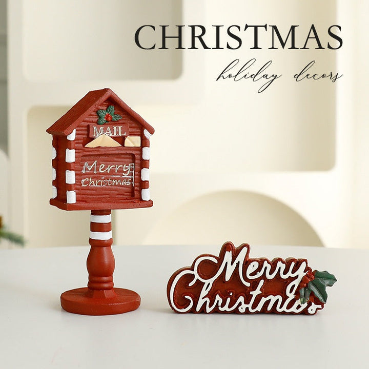 Christmas Tabletop Decor Set for Instant Holiday Style