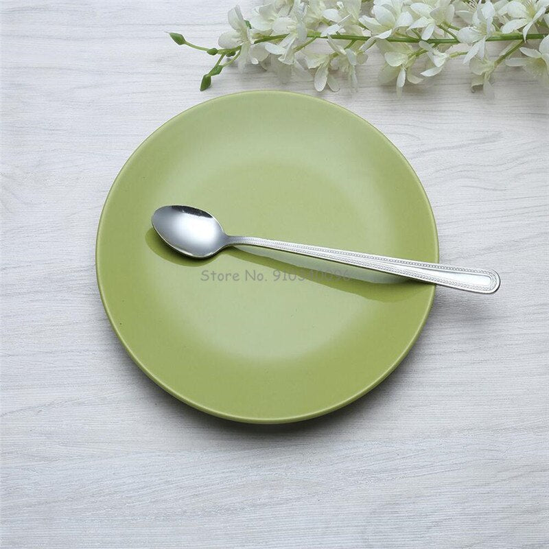 Retro Shovel Dessert Spoons for Stylish Coffee Serving