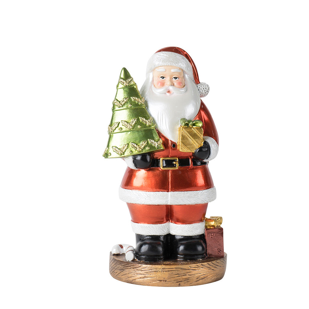 Santa Claus Figurine Christmas Tabletop Home Decor