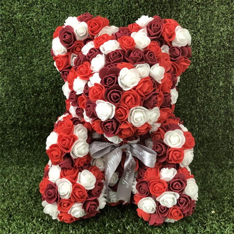 Rose Bear Gift Box – Everlasting Romantic Keepsake