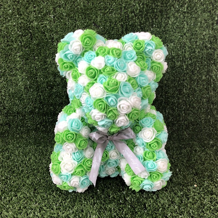 Rose Bear Gift Box – Everlasting Romantic Keepsake