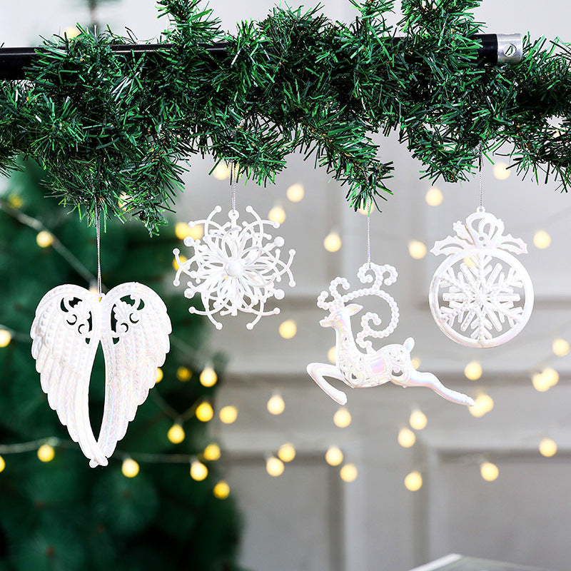 Transparent Acrylic Christmas Ornaments | Winter Sparkle