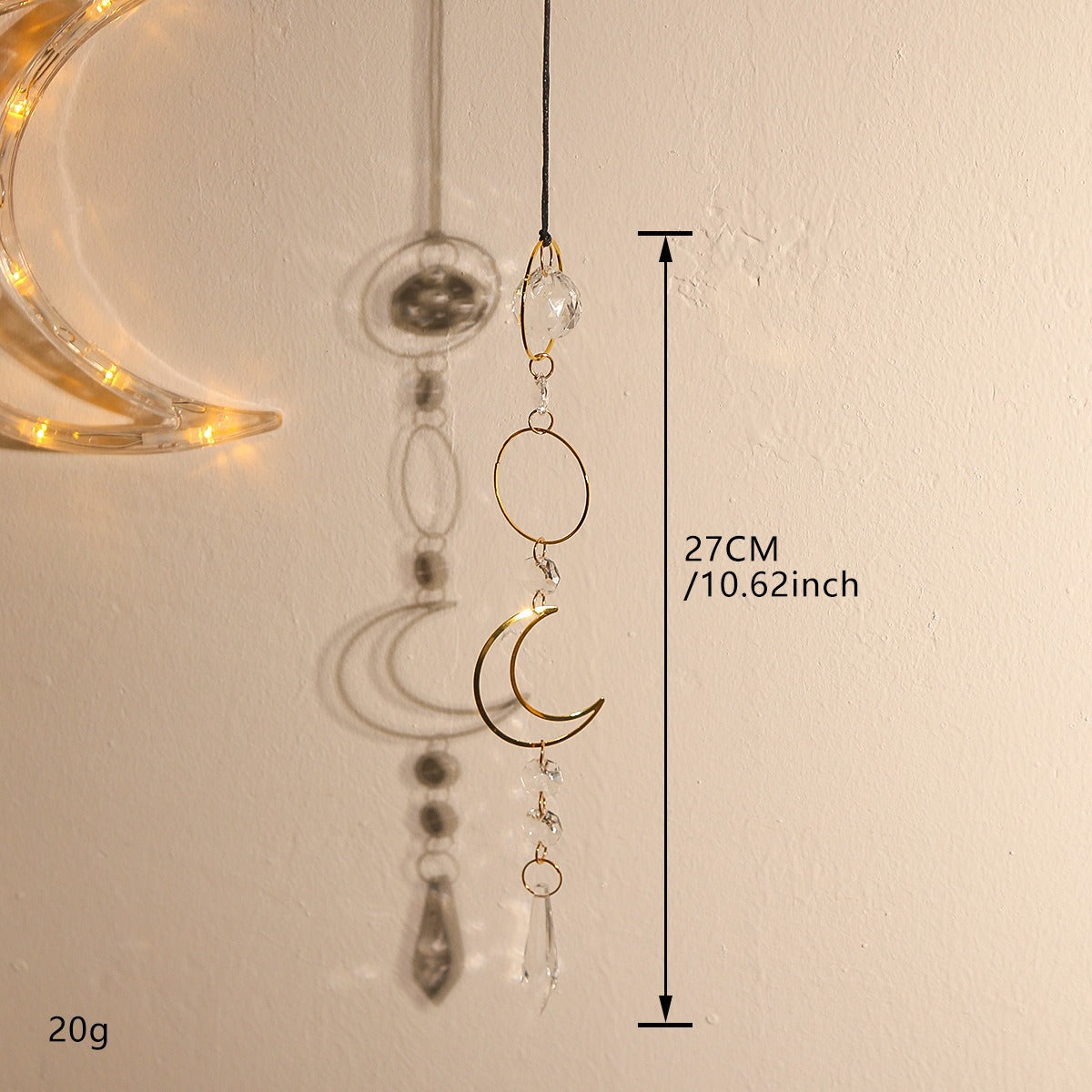 Crystal Sun Catcher Pendant for Celestial Rainbow Light