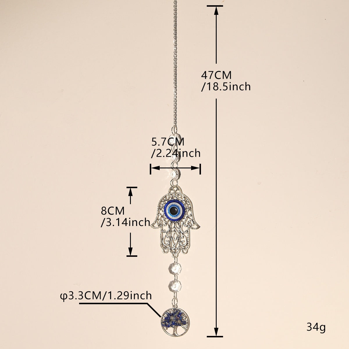 Crystal Sun Catcher Pendant for Celestial Rainbow Light