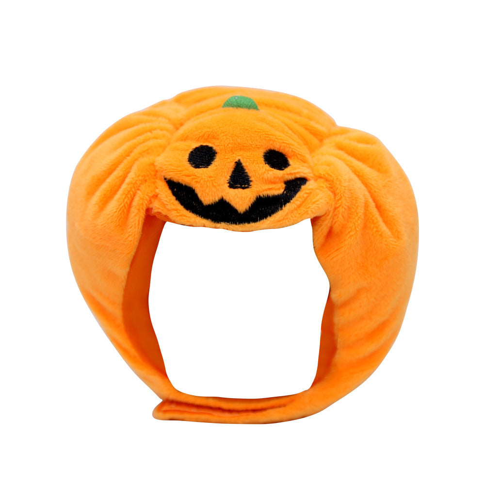 Pumpkin Pet Hat for Adorable Halloween Photo Moments