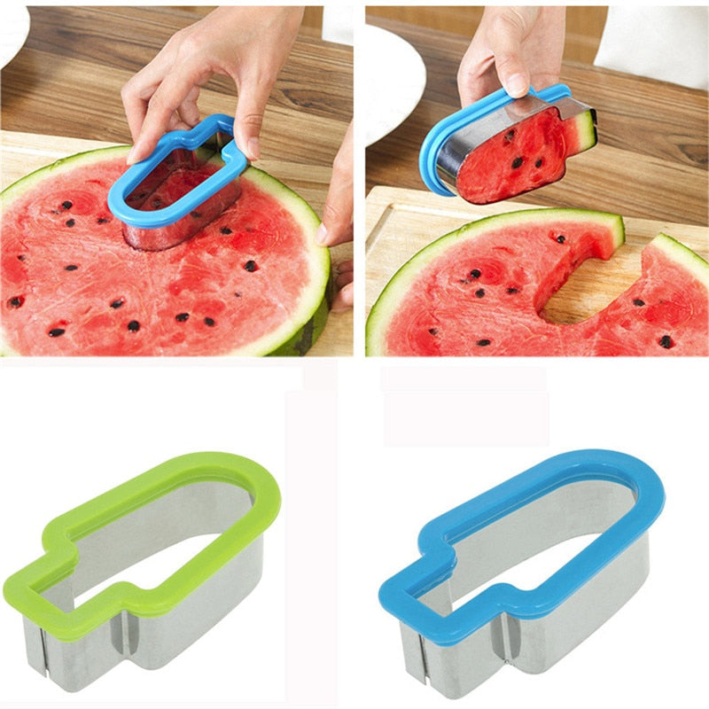 Popsicle Shape Watermelon Slicer for Fun Fruit Snacks