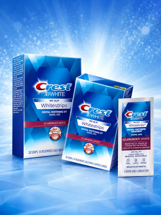 Crest 3D White No Slip Whitestrips — 14 Pairs