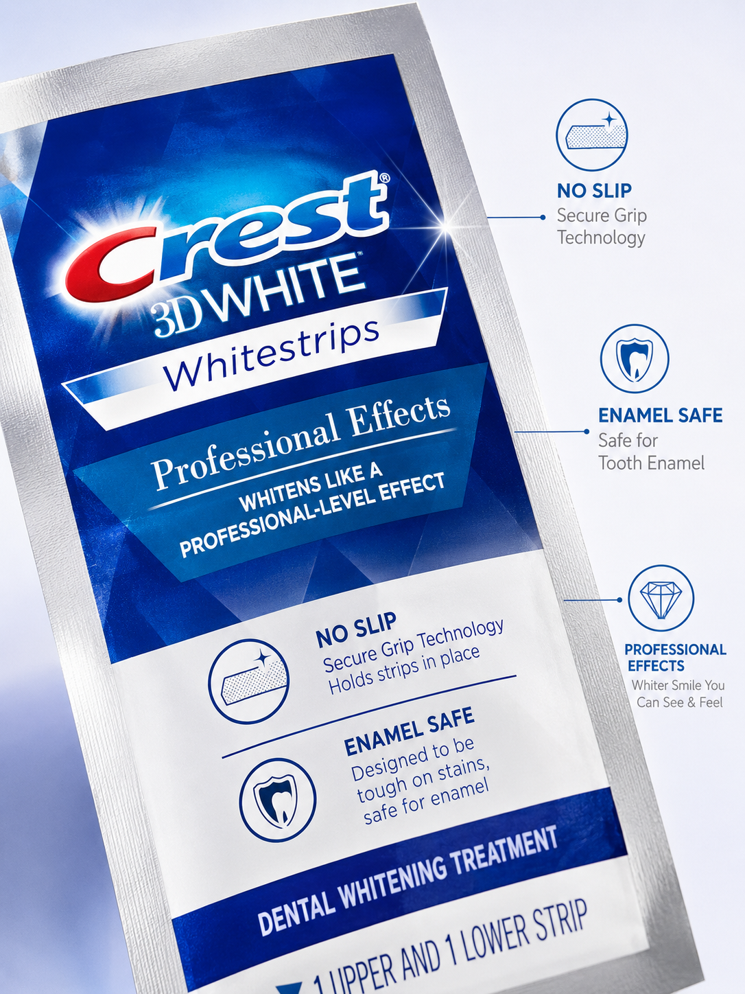 Crest 3D Whitestrips — Professional Teeth Whitening