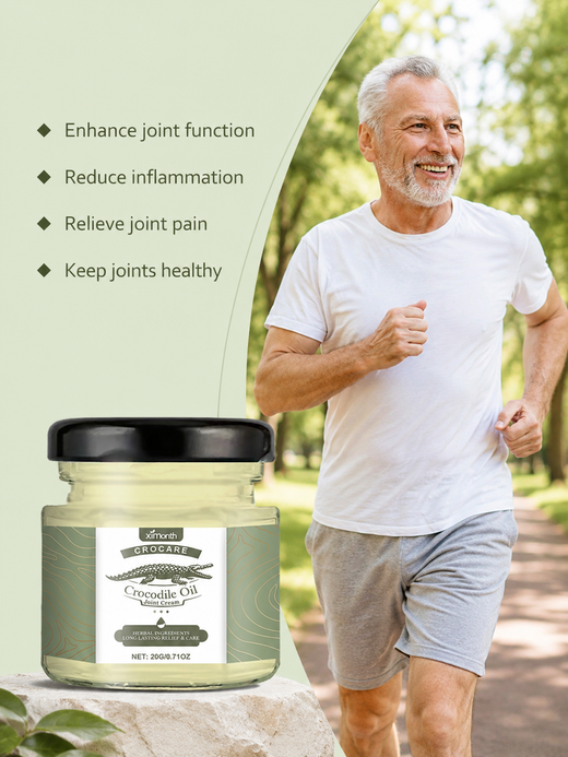 Crocodile Oil Joint Care Cream — Long-Lasting Relief