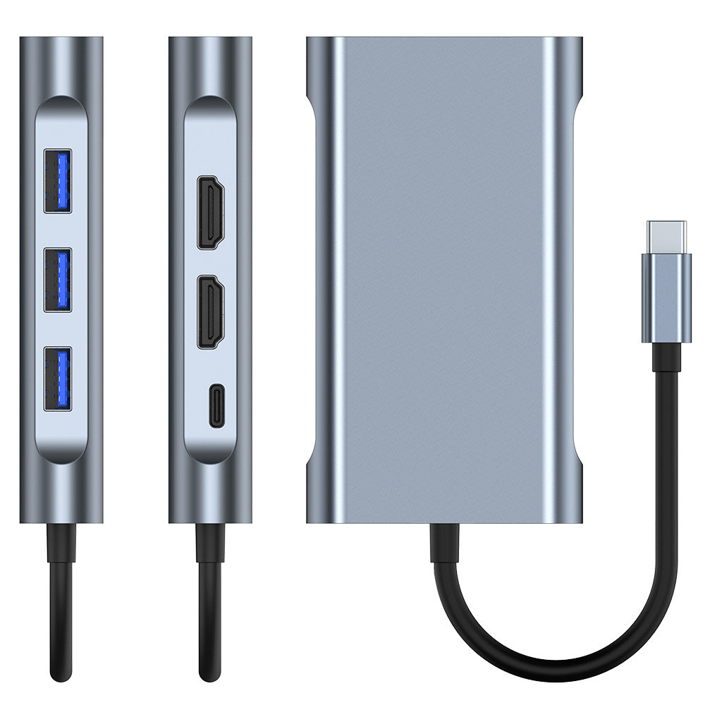 USB-C Docking Station with Dual 4K HDMI and Ethernet
