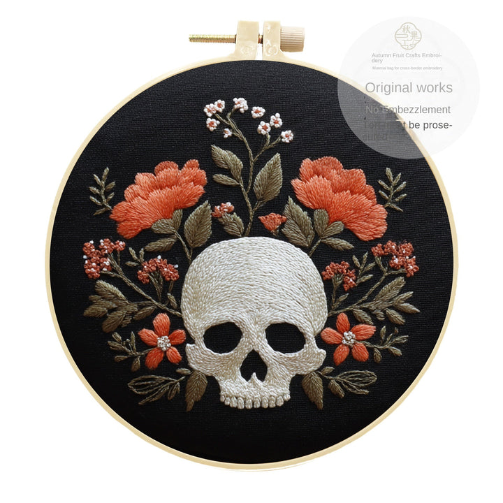 Halloween Embroidery Kit for Beginner Wall Decor