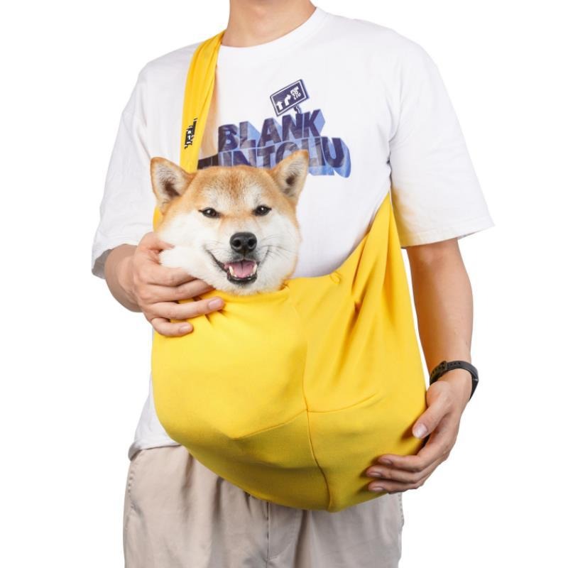 Breathable Crossbody Pet Carrier Bag for Small Dogs & Cats