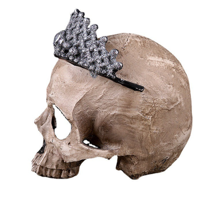 Diy Skeleton Decoration — Regal Crown Skull Ornament